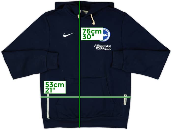 2024-25 Brighton Nike Hooded Sweat Top - 7/10 - (M)