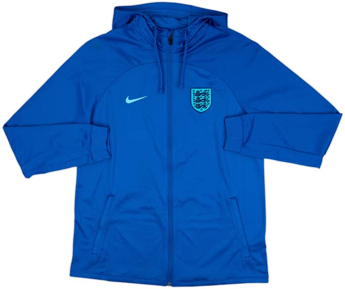 2022-23 England Nike Hooded Track Jacket - 8/10 - (L)