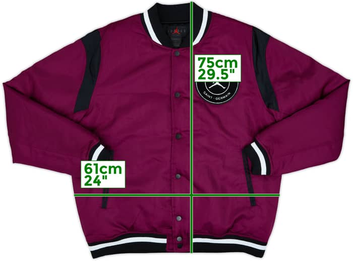 2020-21 Paris Saint-Germain Jordan Bomber Jacket - 9/10 - (L)