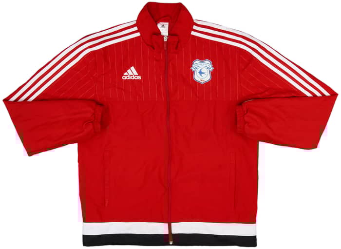 2016-17 Cardiff City adidas Track Jacket - 8/10 - (M)