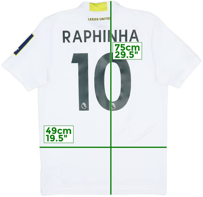 2021-22 Leeds United Home Shirt Raphinha #10 - 9/10 - (M)