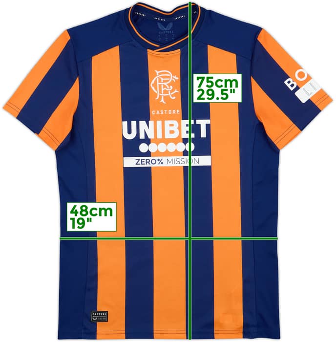 2023-24 Rangers Third Shirt - 8/10 - (S)