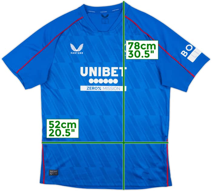 2024-25 Rangers Home Shirt - 9/10 - (L)