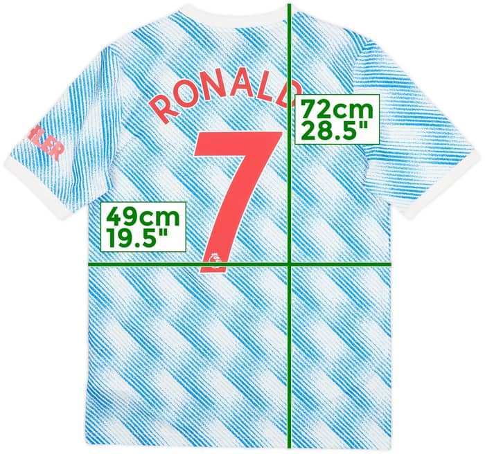 2021-22 Manchester United Away Shirt Ronaldo #7 - 9/10 - (XL.Boys)