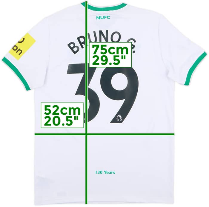 2022-23 Newcastle Third Shirt Bruno G. #39 - 8/10 - (M)