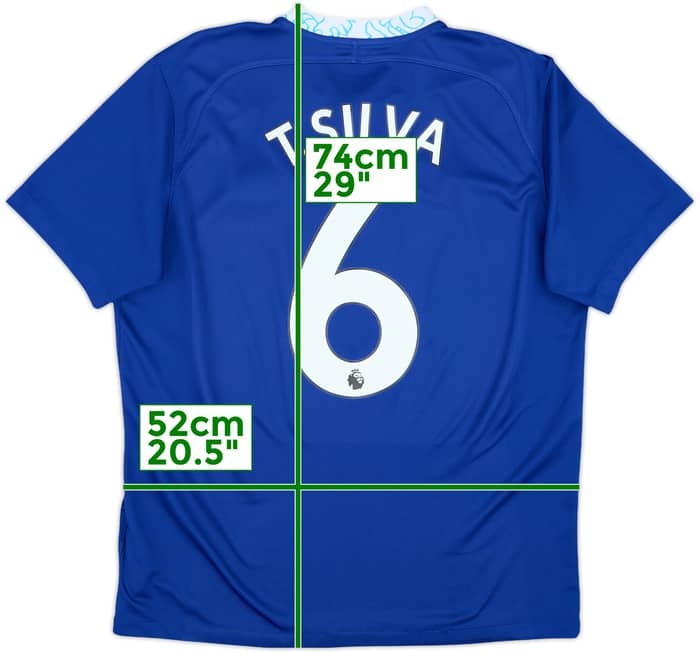 2022-23 Chelsea Home Shirt T.Silva #6 - 10/10 - (L)
