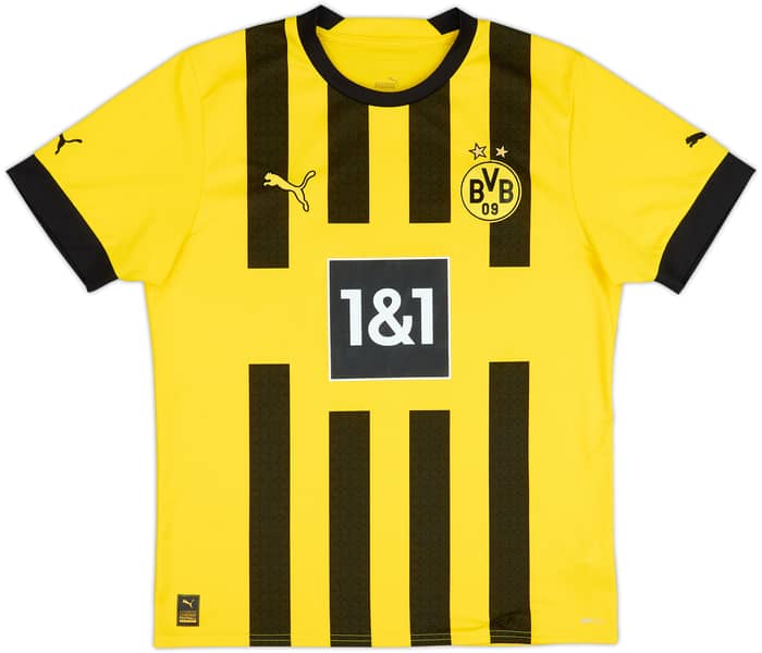 2022-23 Borussia Dortmund Home Shirt Bellingham #22 - 9/10 - (L)