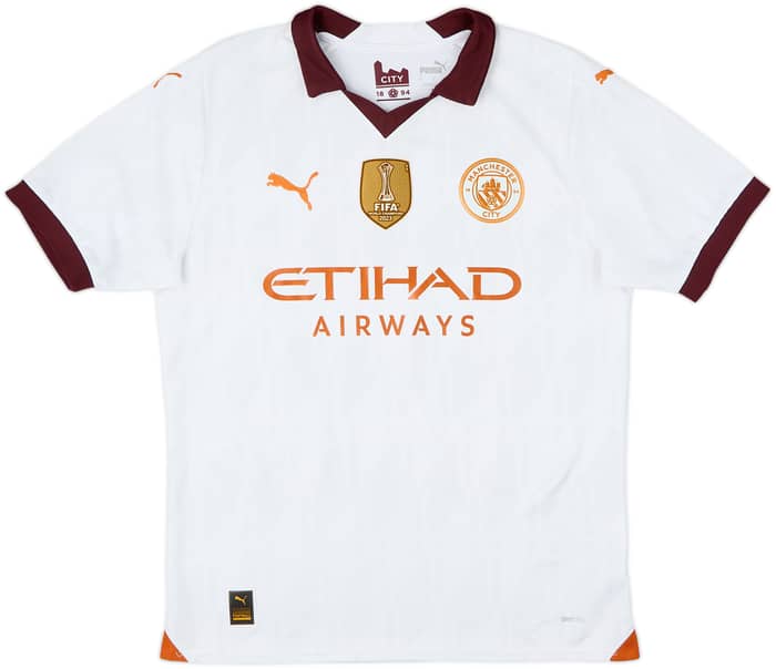 2023-24 Manchester City Away Shirt De Bruyne #17 - 8/10 - (M)