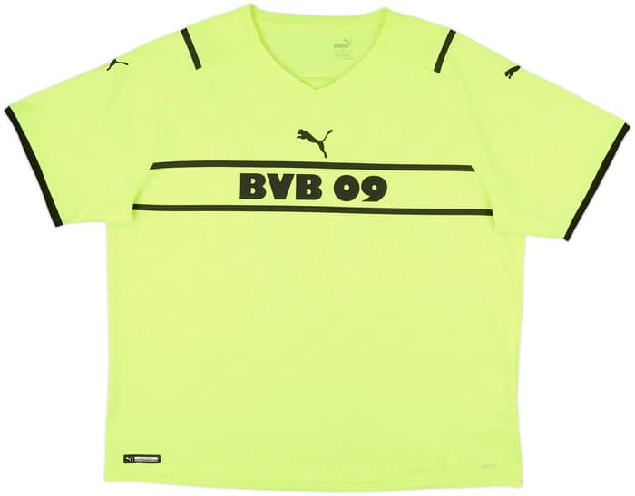 2021-22 Borussia Dortmund European Home Shirt Bellingham #22 - 8/10 - (XXL)