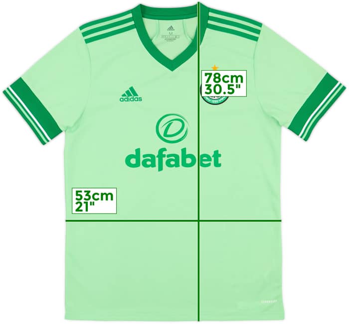 2020-21 Celtic Away Shirt - 10/10 - (M)