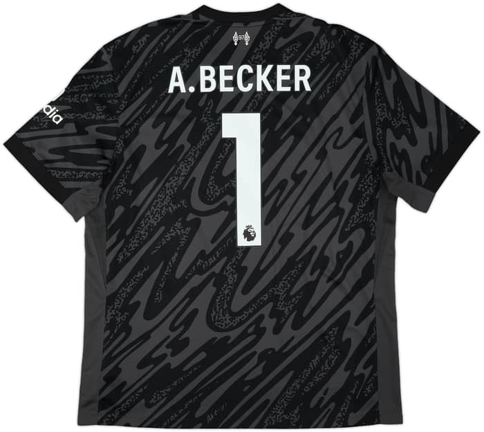 2024-25 Liverpool GK S/S Shirt A.Becker #1 - 10/10 - (XL)