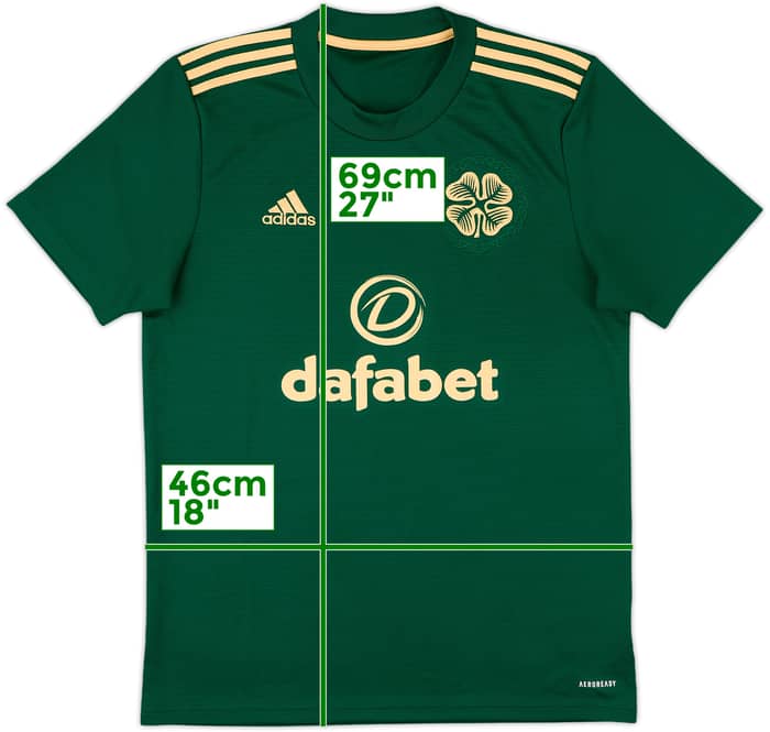 2021-22 Celtic Away Shirt - 9/10 - (M)