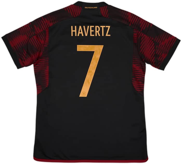 Camiseta de visitante de Alemania 2022-23 Havertz #7 - 10/10 - (L)