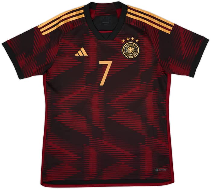 Camiseta de visitante de Alemania 2022-23 Havertz #7 - 10/10 - (L)