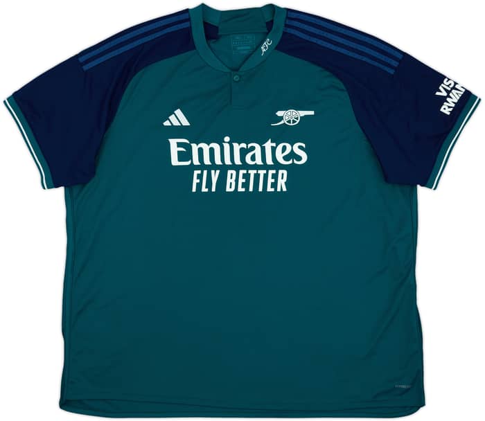 2023-24 Arsenal Third Shirt Rice #41 - 8/10 - (3XL)