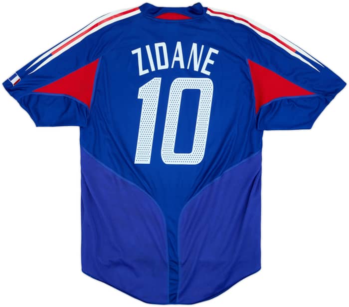 2004-06 France Home Shirt Zidane #10 - 5/10 - (XL)