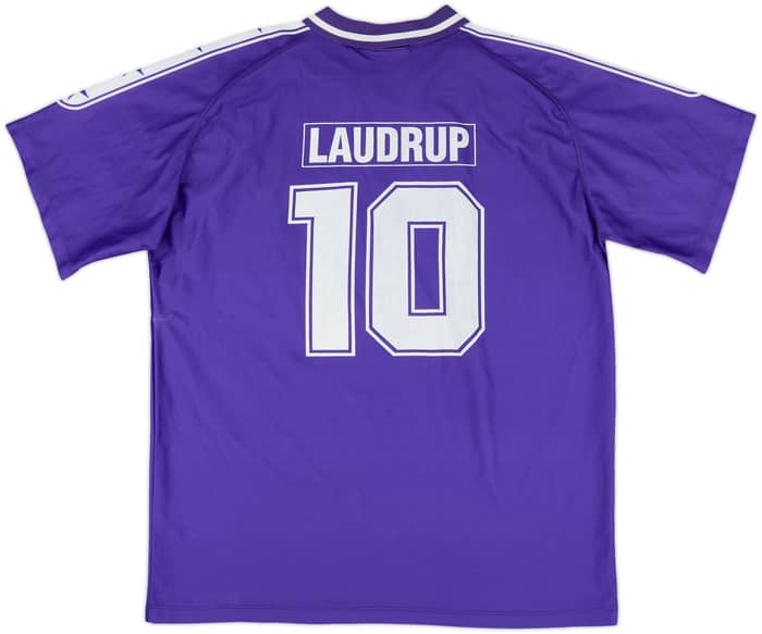 1994-96 Real Madrid Taquy Away Shirt Laudrup #10 - 8/10 - (L)