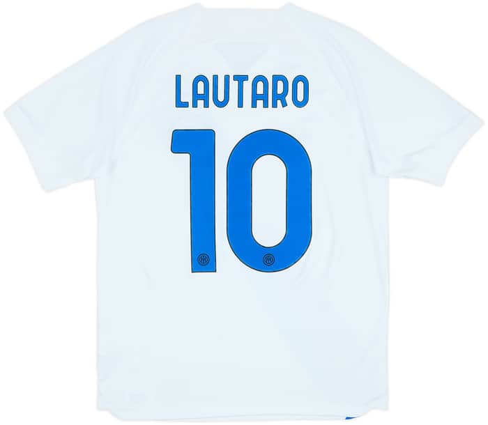 2023-24 Inter Milan Away Shirt Lautaro #10 - 9/10 - (M)