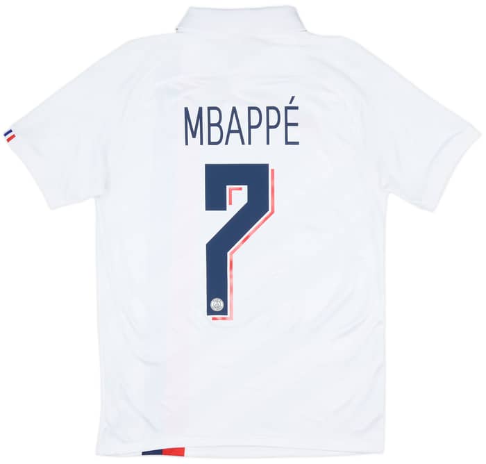 2019-20 Paris Saint-Germain Third Shirt Mbappe #7 - 9/10 - (S)