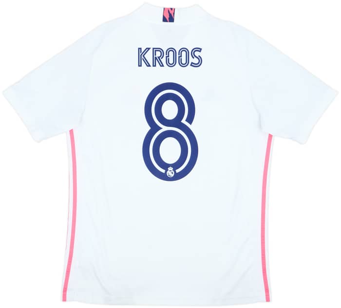 2020-21 Real Madrid Home Shirt Kroos #8 - 6/10 - (L)