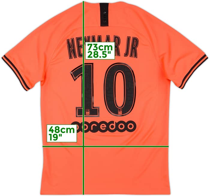 2019-20 Paris Saint-Germain Away Shirt Neymar Jr #10 - 8/10 - (M)