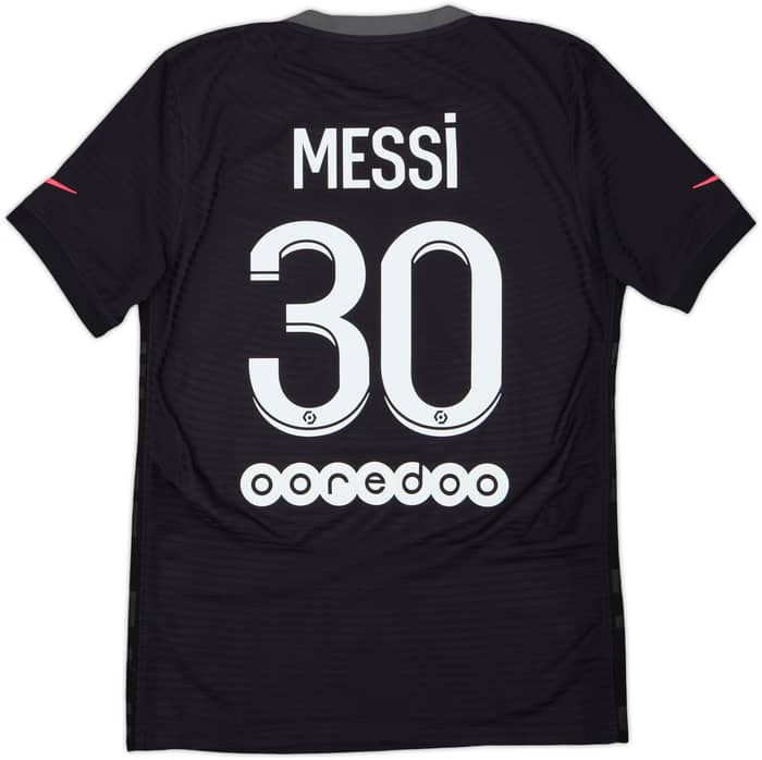 2021-22 Paris Saint-Germain Authentic Third Shirt Messi #30 - 10/10 - (S)