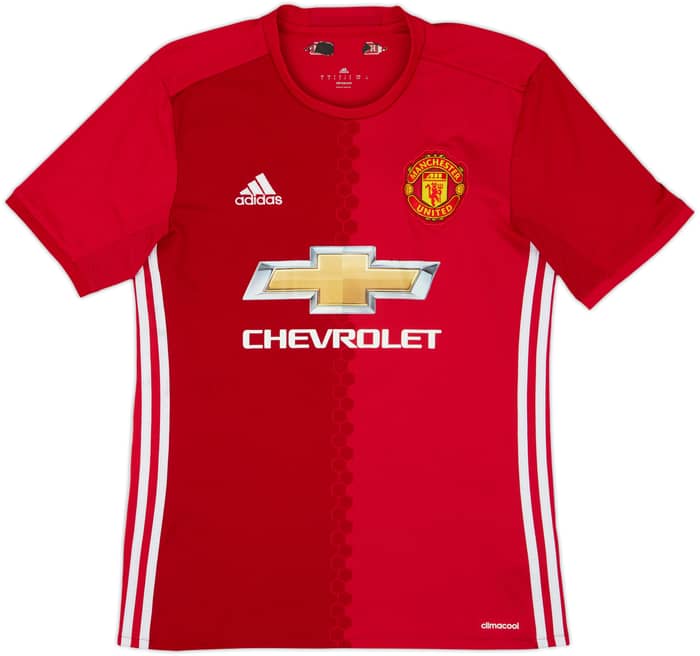 2016-17 Manchester United Home Shirt Ibrahimovic #9 - 6/10 - (S)