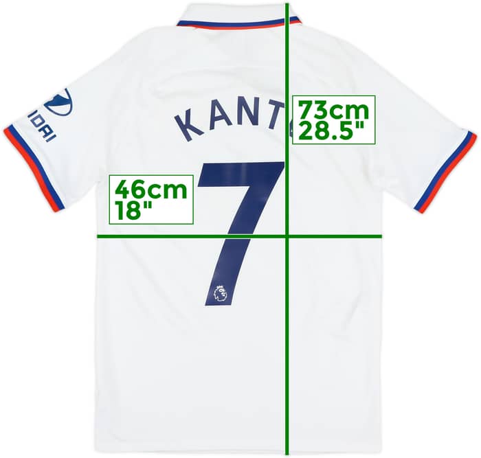 2019-20 Chelsea Away Shirt Kante #7 - 8/10 - (S)
