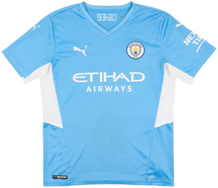 2021-22 Manchester City Home Shirt Foden #47 - 6/10 - (M)
