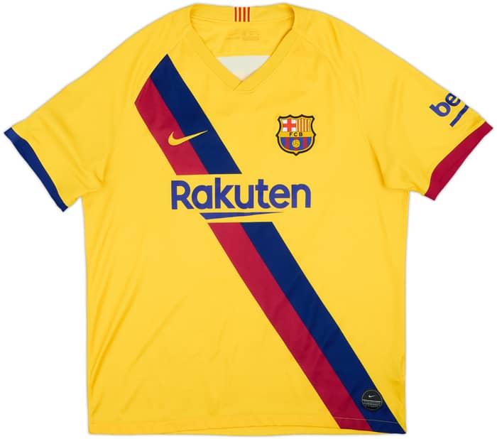 2019-20 Barcelona Away Shirt Messi #10 - 5/10 - (XL)