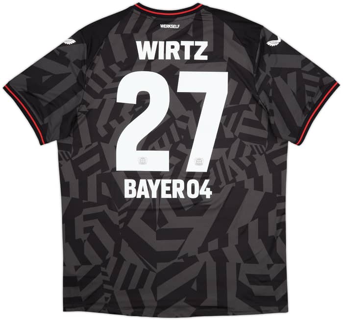 2022-23 Bayer Leverkusen Pro Away Shirt Wirtz #27 - 10/10 - (XL)