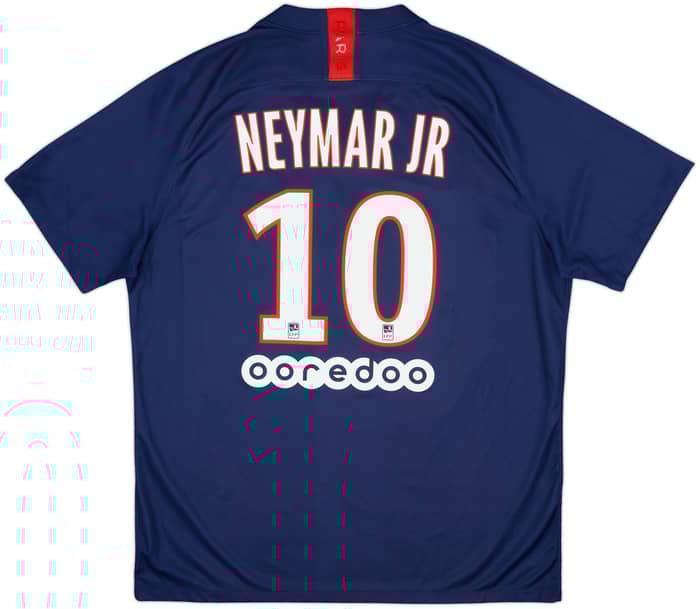 2019-20 Paris Saint-Germain Home Shirt Neymar Jr #10 - 10/10 - (XL)