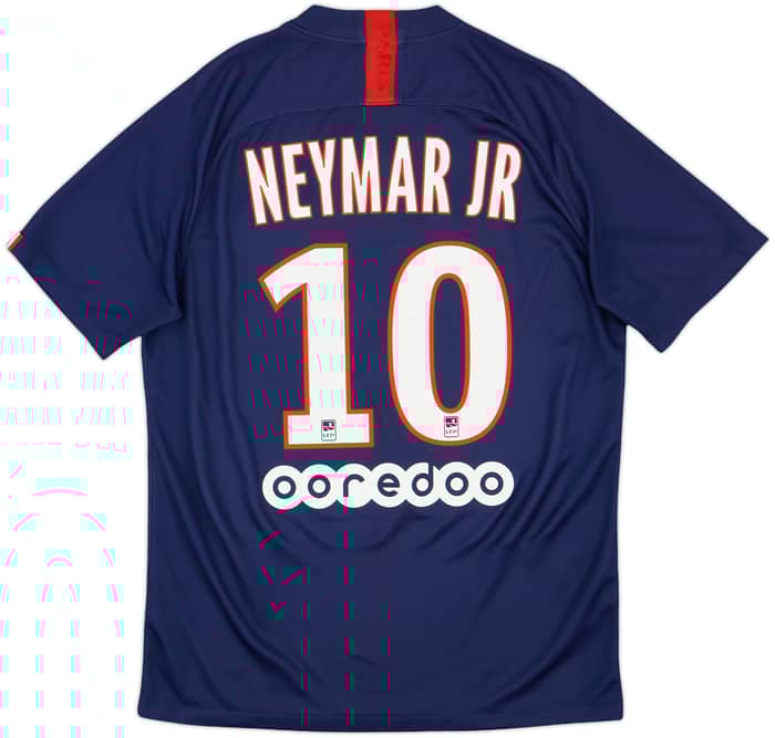 2019-20 Paris Saint-Germain Home Shirt Neymar Jr #10 - 8/10 - (M)