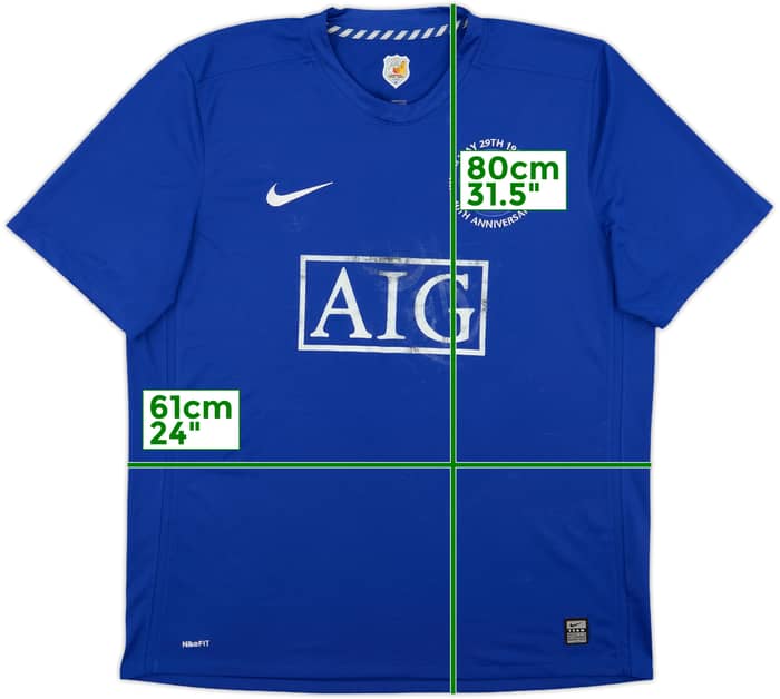 2008-09 Manchester United Tercera Camiseta - 4/10 - (XL)