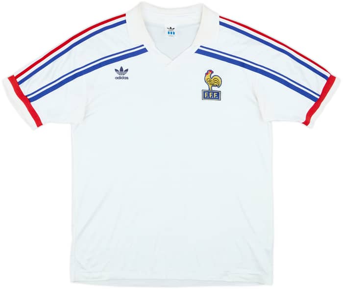 1986-88 France Away Shirt #10 (Platini) - 8/10 - (L)