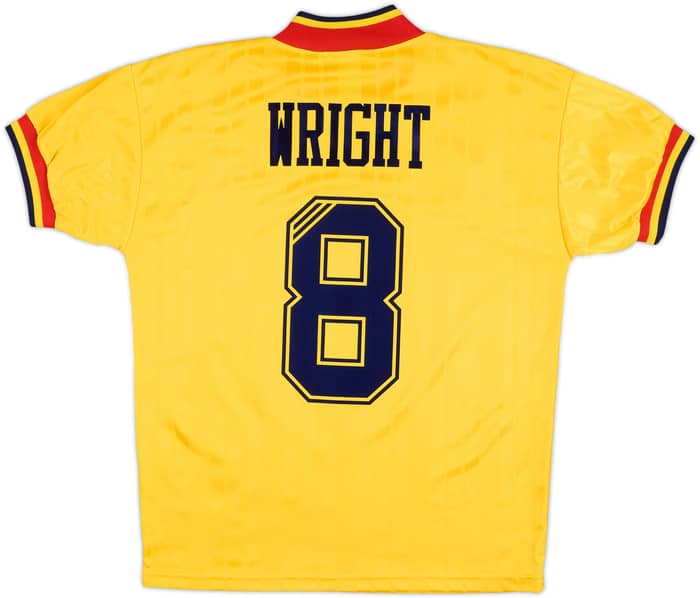 1993-94 Arsenal Away Shirt Wright #8 - 8/10 - (S)