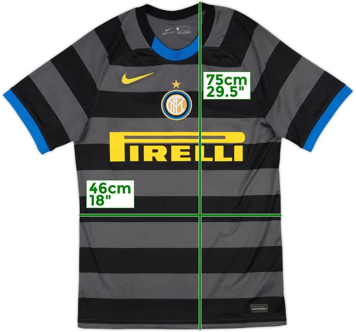 2020-21 Inter Milan Third Shirt Lukaku #9 - 9/10 - (S)