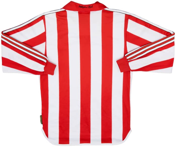 1999-01 Athletic Bilbao Player Issue Home L/S Shirt - 6/10 - (S)