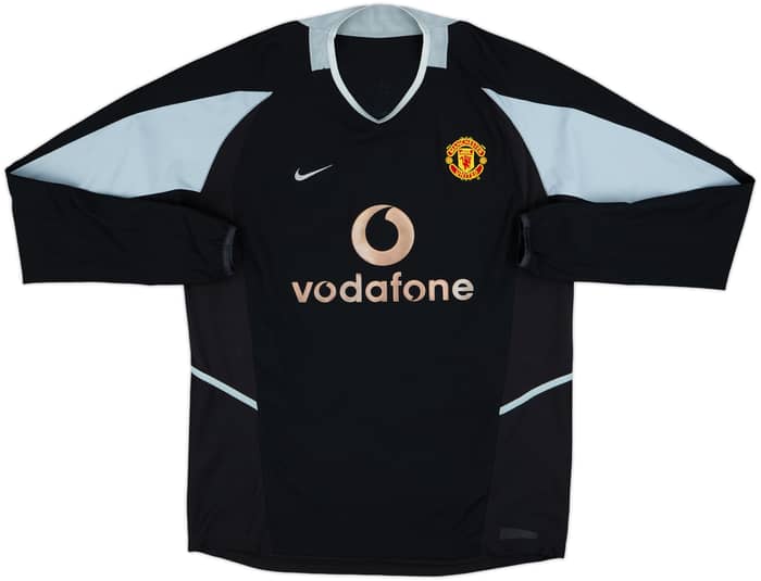 2002-04 Manchester United GK Shirt Barthez #1 - 6/10 - (L)