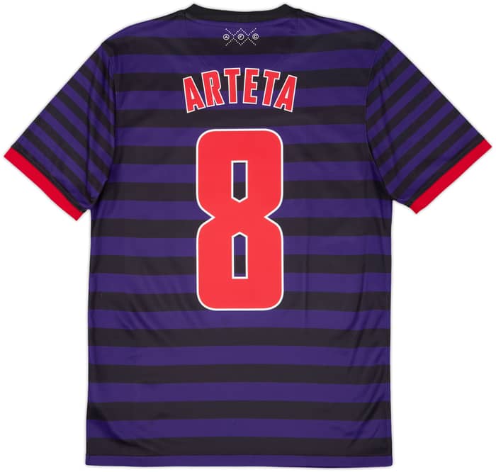 2012-13 Arsenal Away Shirt Arteta #8 - 8/10 - (S)