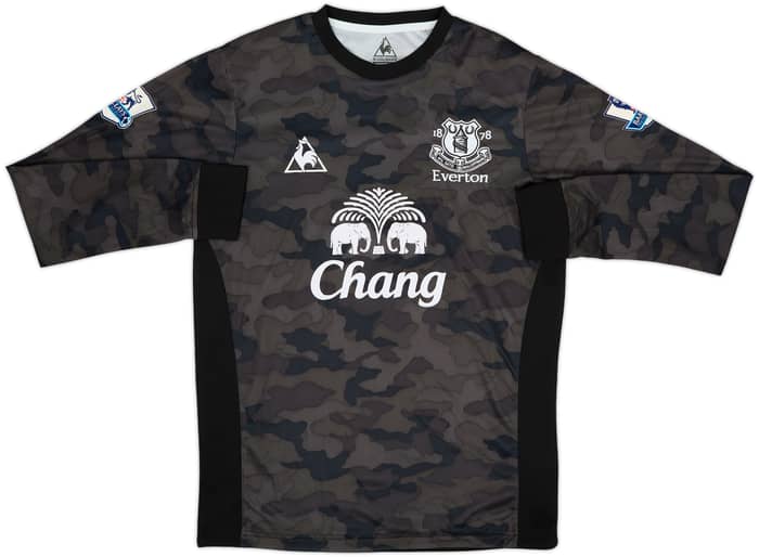 Camiseta de portero del Everton 2011-12 Howard #24 - 9/10 - (M)