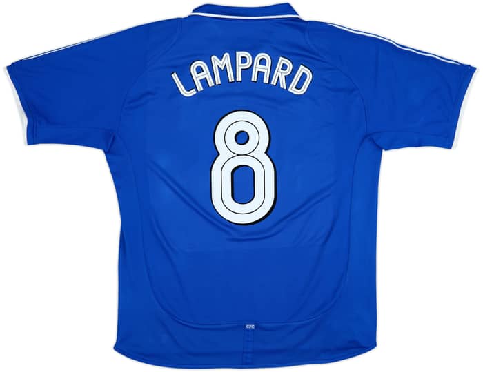 2001-03 Chelsea Home Shirt Lampard #8 - 8/10 - (XL)