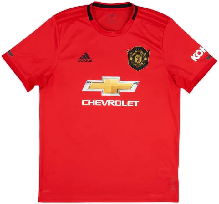 2019-20 Manchester United Home Shirt Pogba #6 - 9/10 - (L)