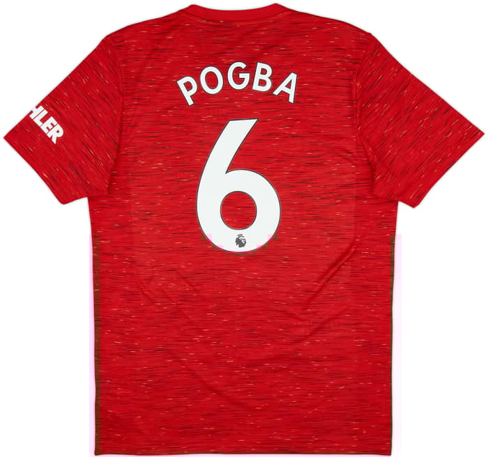 2020-21 Manchester United Home Shirt Pogba #6 - 10/10 - (L)