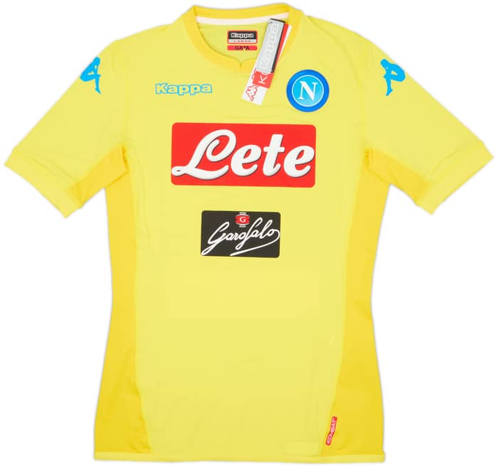 2017-18 Napoli Authentic Away Shirt (L)