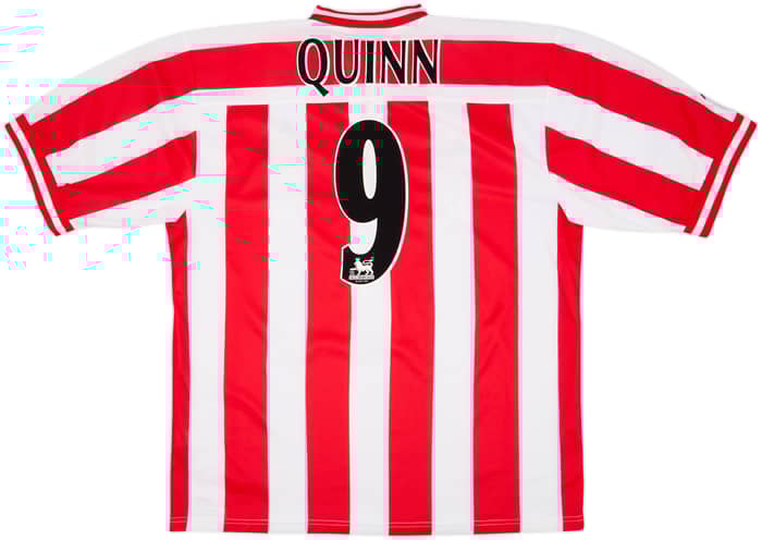 1999-00 Sunderland Home Shirt Quinn #9 - 9/10 - (XL)