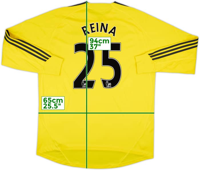 2009-10 Liverpool GK Shirt Reina #25 - 6/10 - (XXL)