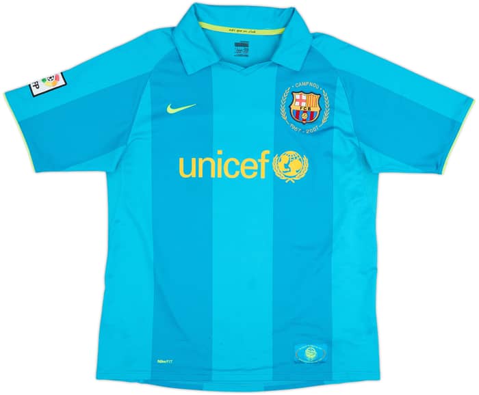 2007-09 Barcelona Away Shirt Ronaldinho #10 - 6/10 - (L)