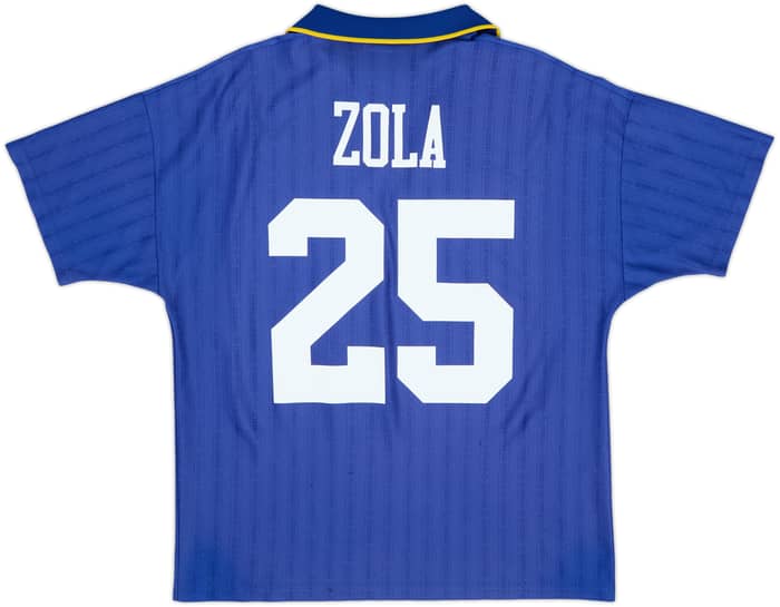 1995-97 Chelsea Home Shirt Zola #25 - 5/10 - (L)