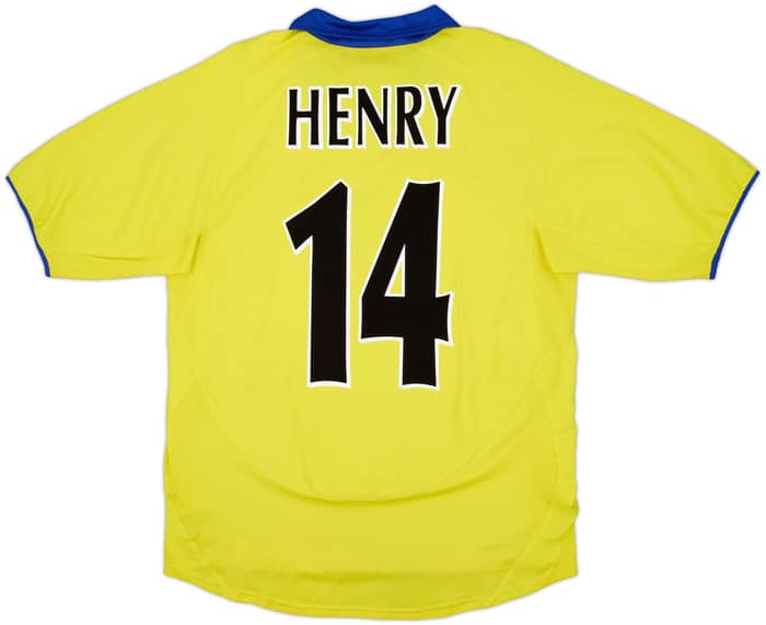 2003-05 Arsenal Visitante Camiseta Henry #14 - 8/10 - (S)